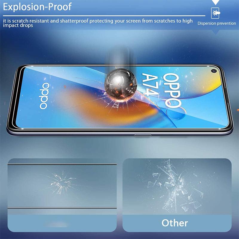 3шт Защитная пленка для экрана OPPO A60 A53 A15 A16 A80 A40 A74 A96 A58 A78 A98 RENO 8T A18 A38 A78 A57 A57S A77S A17 Закаленное стекло HD 9H