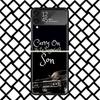 Babaite Supernatural SPN Чехол для телефона Дин и Сэм для Samsung Z Flip 7 6 5 4 3 Galaxy ZFLIP7 ZFlip6 5G Flip5 Flip4 Flip3 5g Черный