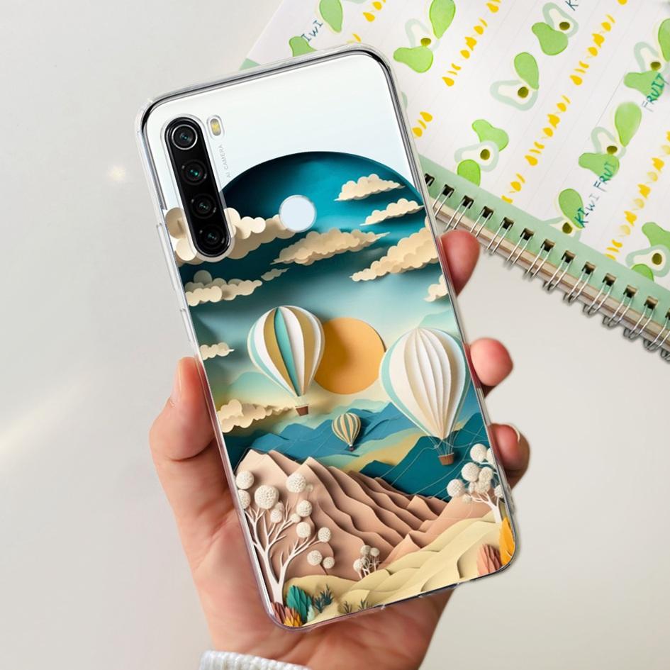 Для Xiaomi Redmi Note 8 Чехол Милый Мультяшный Мягкий Силиконовый Чехлы Для Телефона Для Xiaomi Redmi Note 8T 8 t Чехол На Redmi Note8 Задняя Крышка