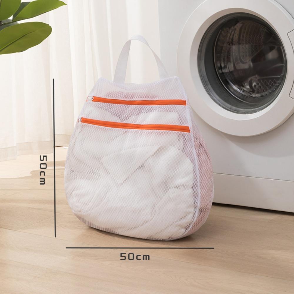 Reusable Laundry Wash Bags Double-Layer Zipper Underwear Laundry Bags New Washing Bag  Bra