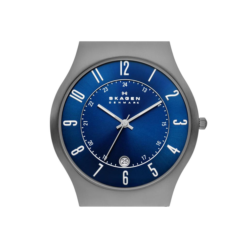 Watch 233XLTTN Genuine Imported Product Gray [Skagen] Men's