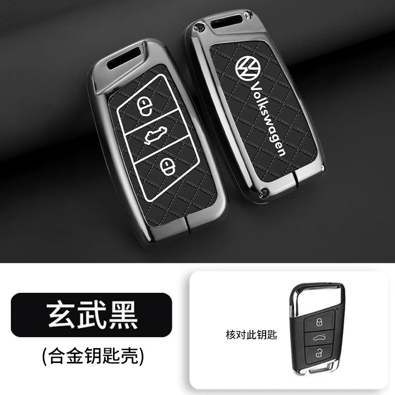 Valve Stems Caps For VOLKSWAGEN VW Fashion Car Smart 3 Buttons Key Case Cover Shell Fob For VW Volkswagen Passat B8 CC Arteon Ma zq7