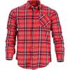 Flannel Shirt Red-Navy, 170G/M2, "2Xl", Ce, Lahti