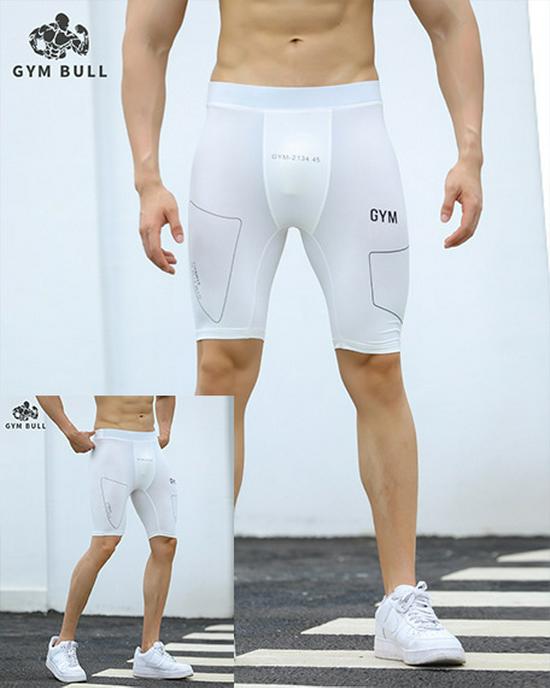 GYMBULL Модные мужские компрессионные шорты для бега серии Endorphin
