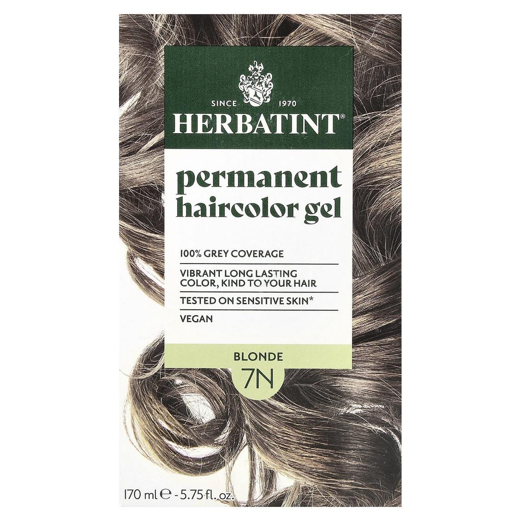 Permanent Color Gel, 7N Blonde, 135Ml (4.56Fl Oz)