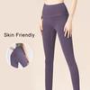 Women Sport Leggings High Waist Elastic Yoga Pants Skin Friendly Outdoor Running Fitness Trousers