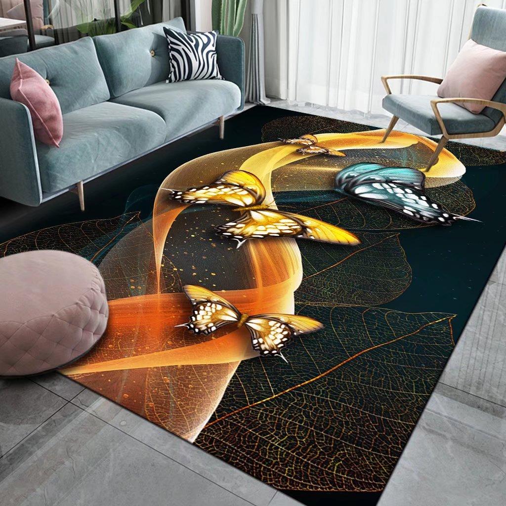 3D Арт Принт Ковер Современные Ковры для Гостиной Ковер для Украшения Дивана в Холле Мягкий Удобный Прикроватный Коврик для Спальни