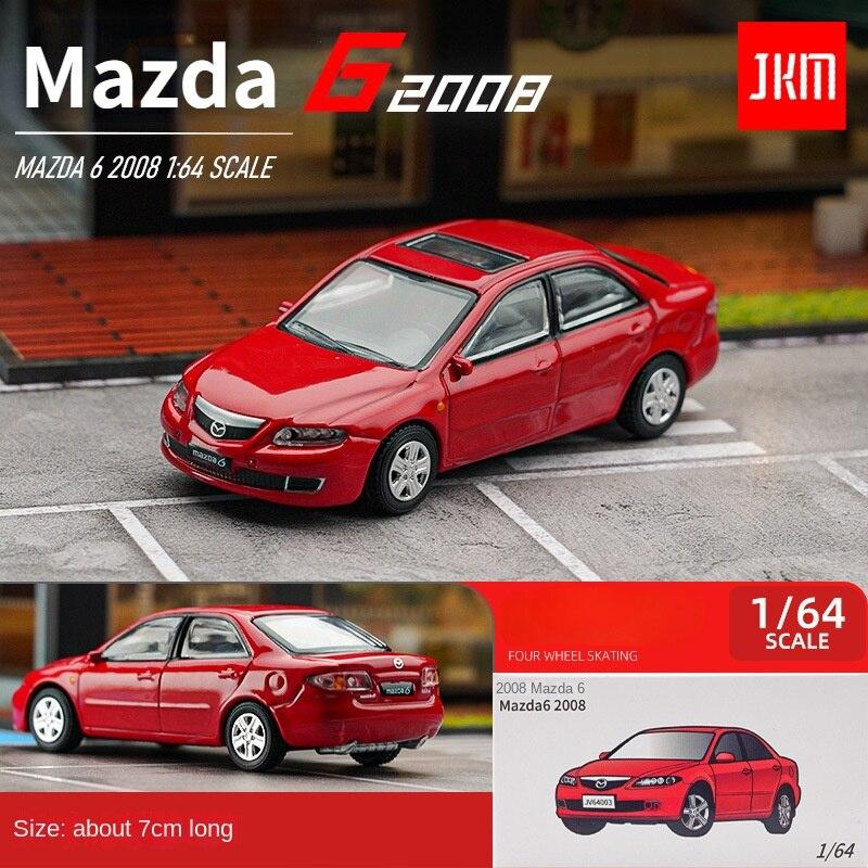 1/64 Scale Alloy for Mazda 6 Sedan Car Model Simulation Children's Toy Gift