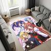 Clannad Anime Girl Character Print Area Rug, Non Slip Soft Floor Mat, Home Decor Living Room Bedroom Carpet