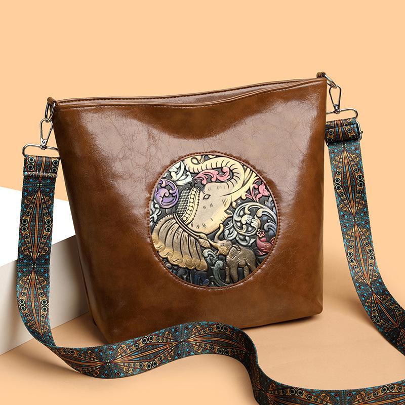 Ретро простая женская сумка на плечо маленькая квадратная сумка портативная диагональная сумка