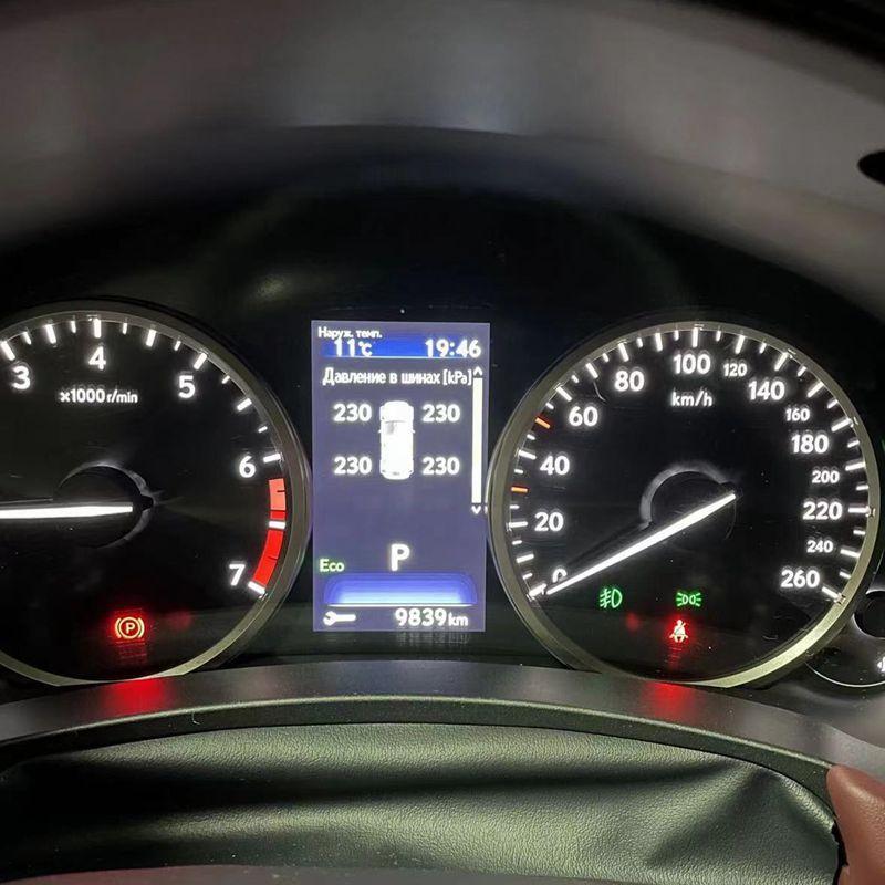 Для Lexus IS NX NX200t NX300h Серии 2015- Автомобильная система контроля давления в шинах TPMS, отображение давления в шинах, охранная сигнализация