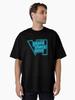 Grand Theft Auto GTA 6 Grand Theft Auto 6 Vice City Logo Cool Blue Oversized T-Shirt