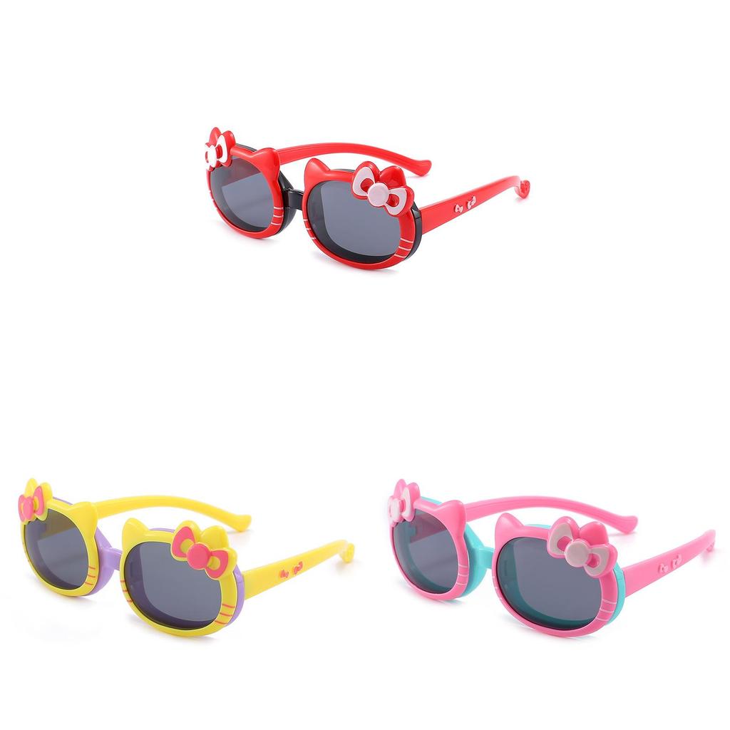 Детские солнцезащитные очки Hello Kitty с поляризационными линзами Tac для защиты от солнца и модного стиля для детей