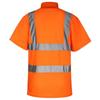 Korntex Mens Basic Liverpool Hi-Vis Polo Shirt