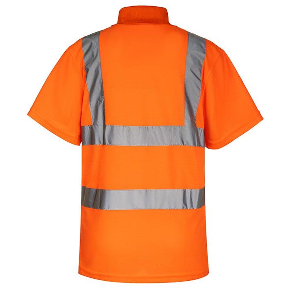 Korntex Mens Basic Liverpool Hi-Vis Polo Shirt