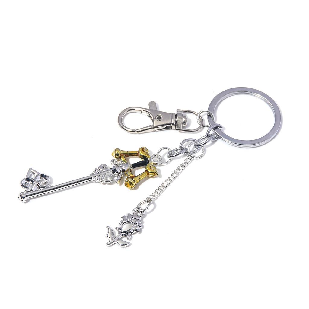 Брелок Kingdom Hearts Микки с подвеской из цинкового сплава для подарка и украшения вечеринки