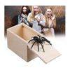 Joke Items To Scare Funny Spider In A Wooden Box Toy Prank Gift For Women And Men Funny Surprise Box Fast
