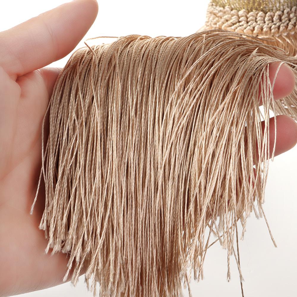 1 пара прочных больших современных держателей для ремней, плетеных подхватов для штор с кисточками, веревки для штор