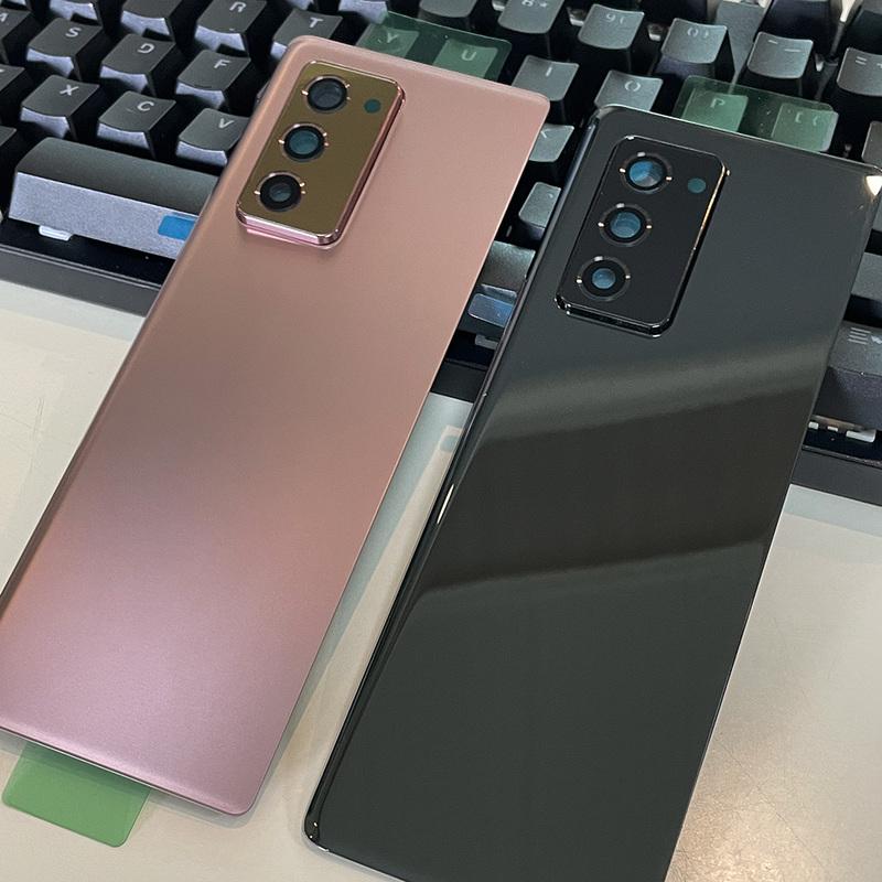 Стеклянные задние крышки корпуса для телефона SAMSUNG Galaxy Z Fold2 Fold 2, задняя крышка батарейного отсека, чехол для телефона, задняя крышка с инструментами