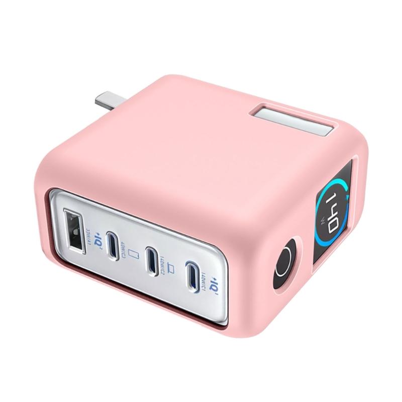 Противоскользящий Защитный Чехол для Адаптера Питания Zolo140W Чехол-Рукав Защитное Покрытие Амортизация Ударов Гладкие Поверхности Корпус