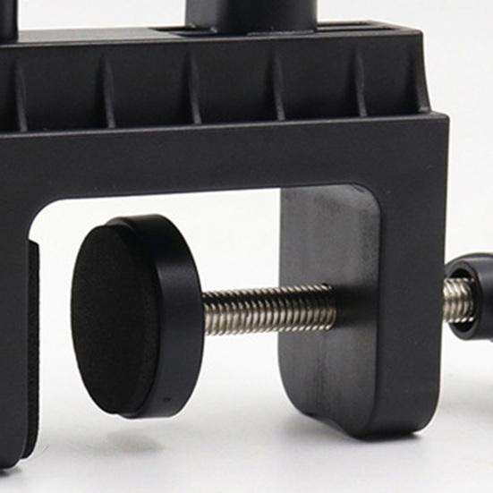 Universal C-Clamp Desktop Mount Holder Stand 360-Degree Rotation Compact Size Portable Table Support Clamp