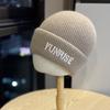 Вышитая шерстяная шапка для мужчин на зиму Корейская версия Универсальная Утолщенная и теплая Большой окружности головы Парная холодная шапка Модная