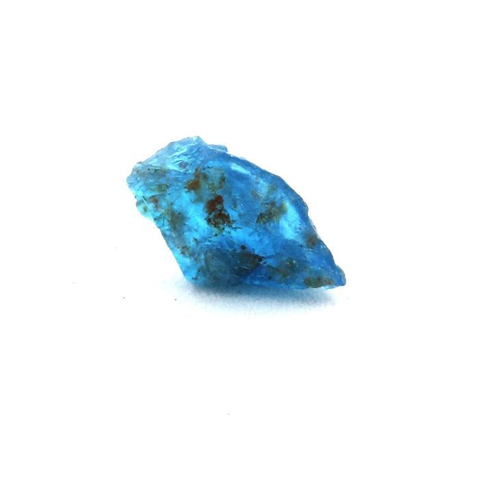 Pierres et Minéraux. Apatite bleu neon. 1.15 ct. Betroka, Anosy, Madagascar.