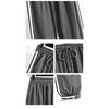 Contrasting Striped Patchwork Sweatpants High-waisted Baggy Casual Pants