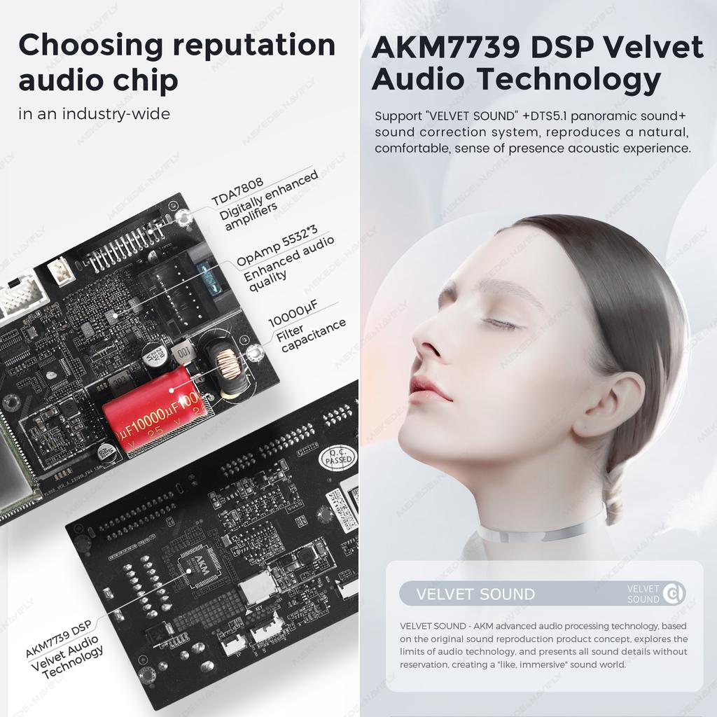 DUDUAUTO DUDU 7 DUDU7 Android 13 Wireless CarPlay Auto Universal 9.5" 10.36" Car Radio Multimedia Player GPS Intelligent System