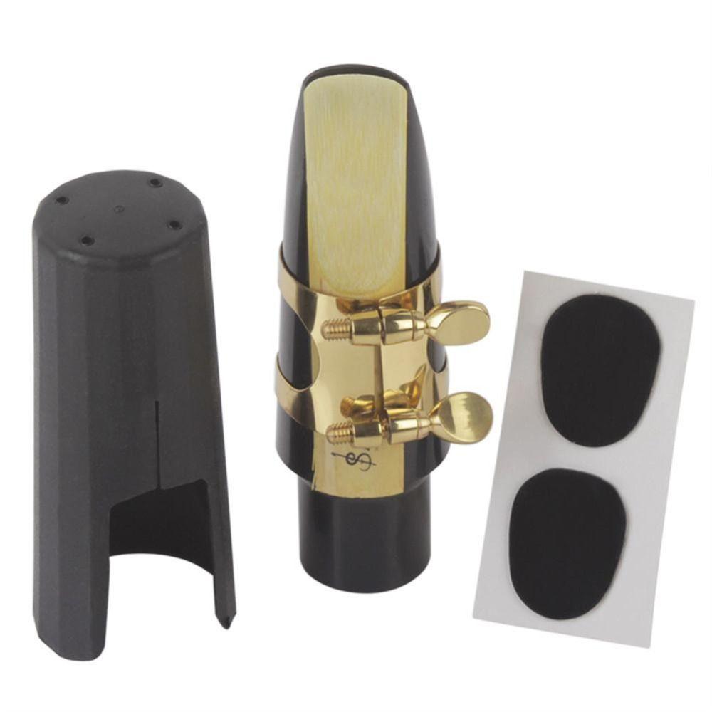 Alto/Tenor/Soprano Saxophone Mouthpiece Metal Buckle Clarinet Mouthpiece  Woodwind