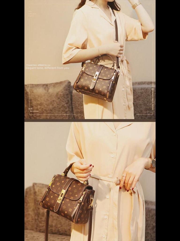 Women's 2025 Genuine Leather Retro Bucket Bag - Fashionable Shoulder Messenger Handbag