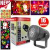 Led Stage Lighting Christmas Laser Projector Lamp Holiday Dj Disco Light For Home Christmas Decoration Household Use Projector