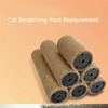 Pet Scratching Post Tree Sisal Climbing Frame DIY Replacement Post Accessories -Toy Pet Furniture