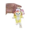 Delightful Soft Plush Dog Chef Doll Keyring Perfect For Gifts And Backpack Decor