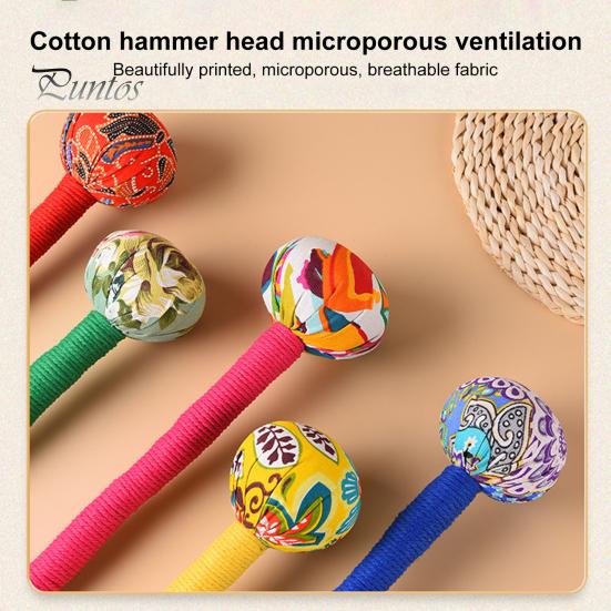 Лимфодренажный молоток для самостоятельного массажа тела с натуральной полынью, кассией и имбирем, портативная массажная палочка для облегчения мышц, целлюлита