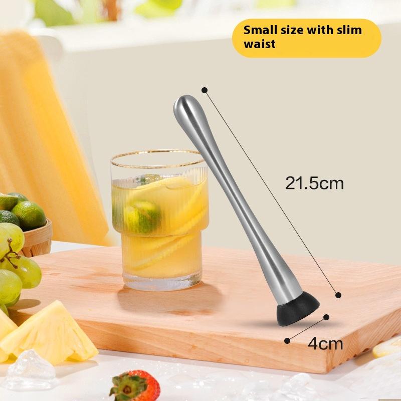 Молоток для лимона из нержавеющей стали, дробленый фруктовый мороженый, бар для молока, чая, дробилка для коктейлей, палочка для смешивания