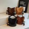 2024 Retro Women's Crossbody Bucket Bag: Early Autumn Versatile Fashion with New Texture