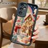 Чехол для телефона: 2D плоский, подходит для Samsung Galaxy A34 A35 M05 M06 S20 S22 S21 FE Plus 5G, защитный чехол, Зимний город, идеальный для Рождества и Хэллоуина