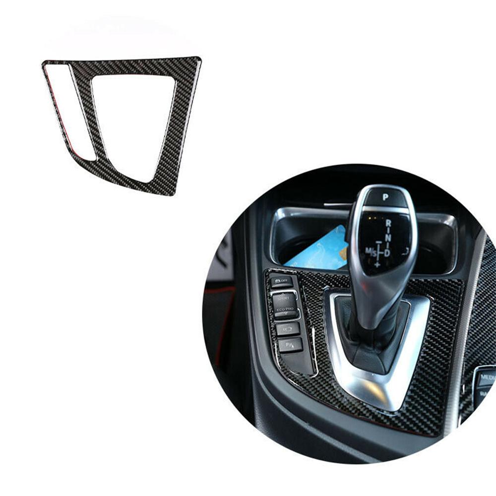 13PCS Real Carbon Fiber Interior Trim Decor Cover For BMW 3/4 Series F30 F34 F36