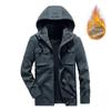 Men's Outdoor Casual Interior Sheep Cake Velvet Large Size Work Clothes Warm Hooded Cotton Jacket