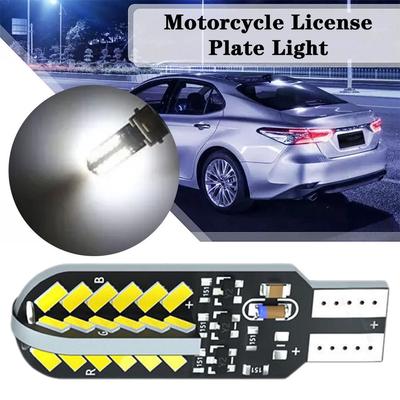 Мотоциклетные фонари W5W T10 Светодиодная лампа 5 SMD 5050 Светодиодная W5W Поворот Внутренний Автомобильный Сигнал Номерной знак 168 Чтение Светодиодные лампы Лампа Пластина 194 F2Y1