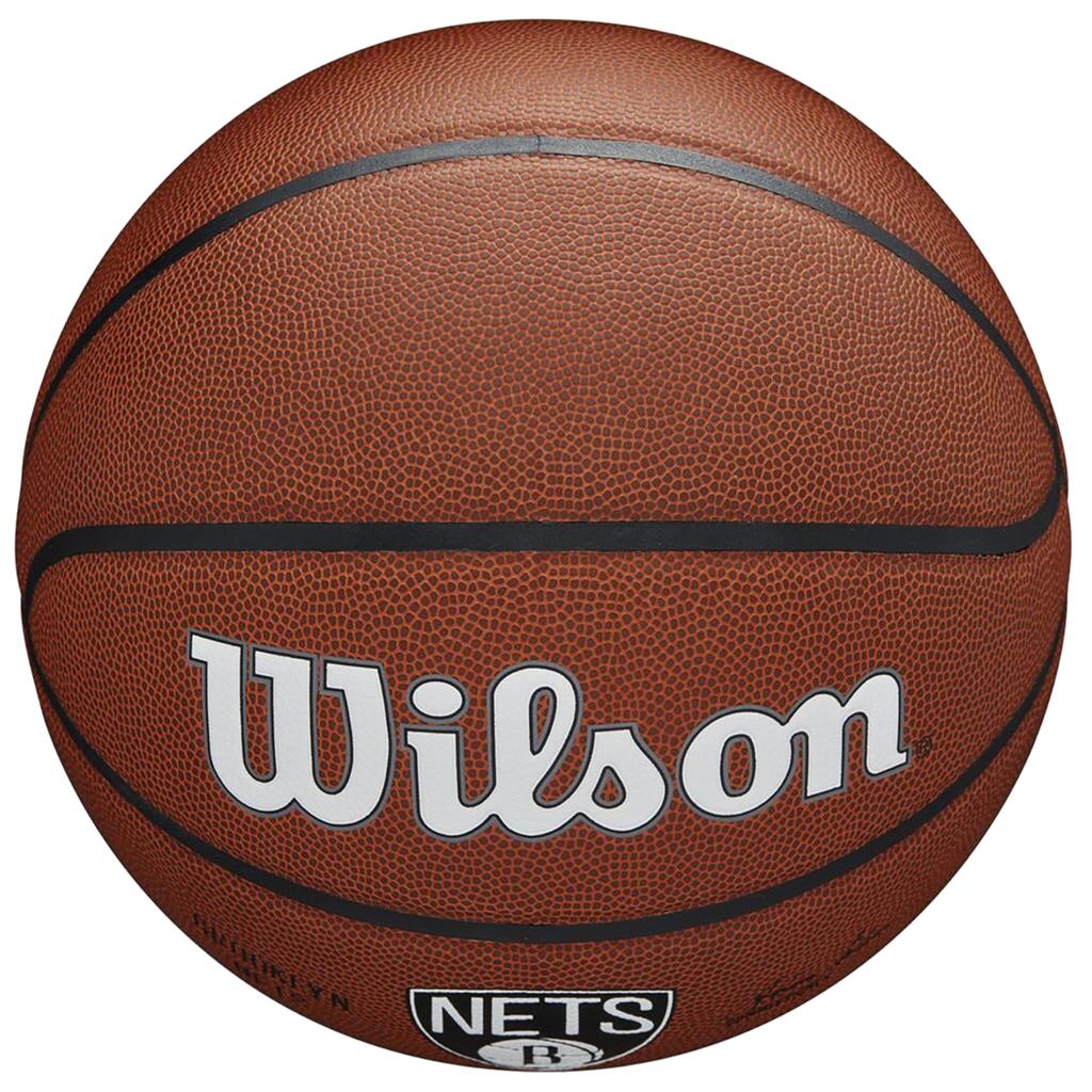 Wilson Мяч Team Alliance Brooklyn Nets, баскетбольный унисекс коричневого цвета