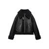 W Series Reversible Biker Style Hooded Jacket Women Jackets Black 03548245800-33