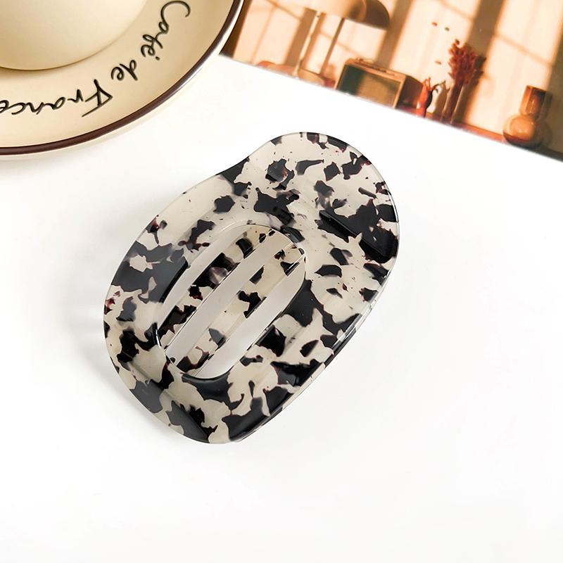 Заколки для густых волос Плоские зажимы-когти Прочный захват Гибкие зубцы Удобный изогнутый дизайн Для всех текстур волос