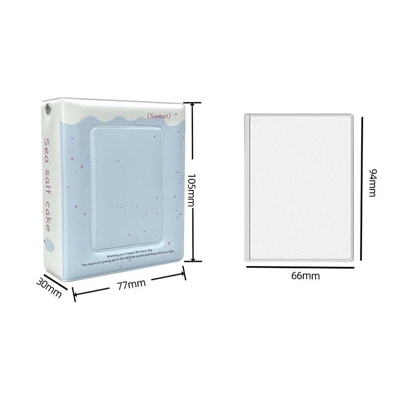 Книга для карточек Crush List Маленький карман для карточек Мини-альбом 3-3,5 Альбом знаменитости Книга для карточек Подходит для хранения маленьких карточек знаменитостей и аниме