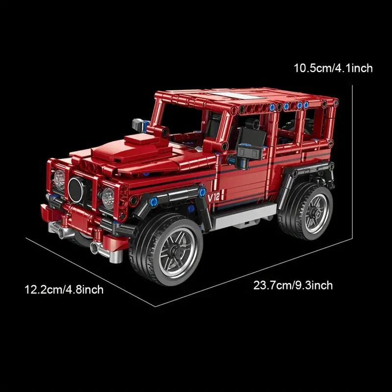 Remote Control Road Vehicle Building Blocks Car Assemble Model Bricks Children Educational Toys Boy Birthday Gifts