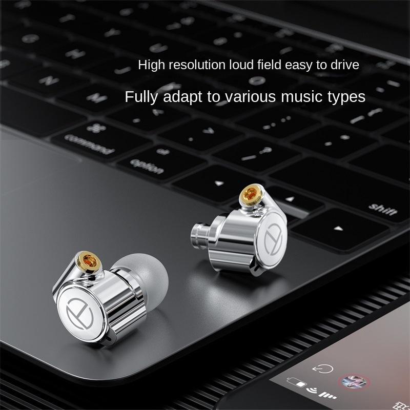 TRN TA1 Наушники-вкладыши Tower Circle Iron Bass MMCX Мобильные музыкальные бас-металлические наушники