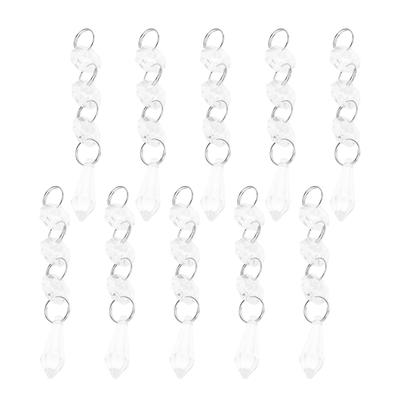 10 шт. в упаковке акриловые бусины нити люстры бусины лампы цепи свадебное украшение вечеринки