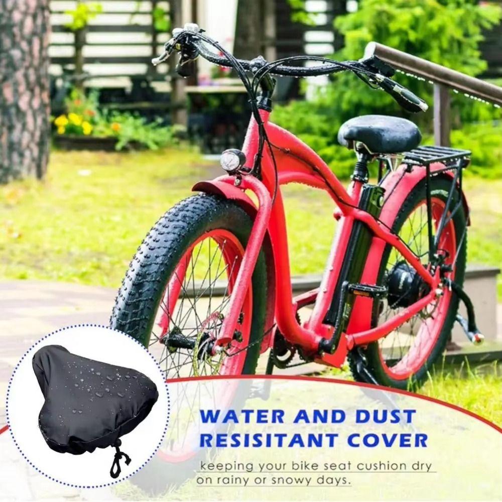 Dust-proof Bicycle Seat Rain Cover Waterproof Bicycle Seat Cushion Bicycle Accessories