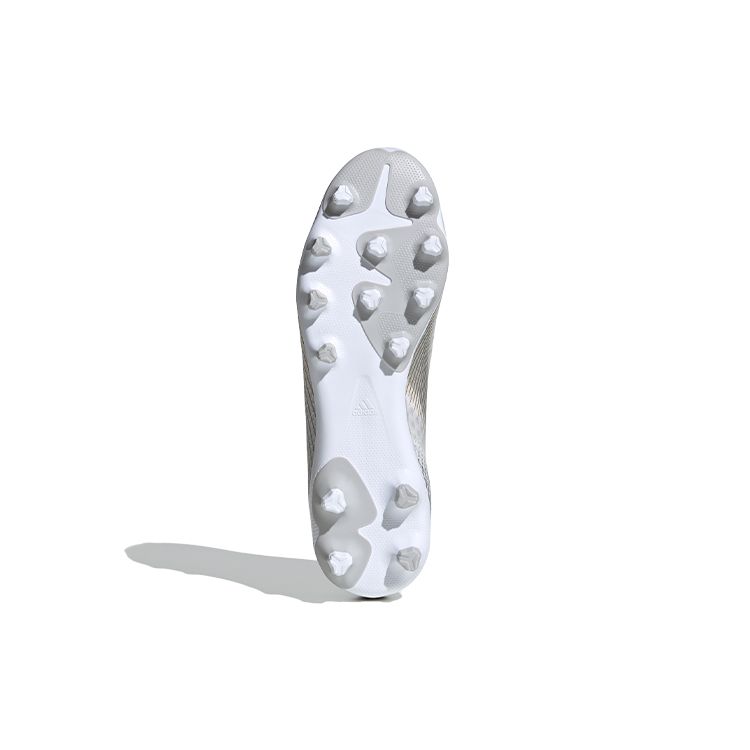 Adidas X Ghosted 3 Round Toe Lace-Up MG (Rubber Short Studs) Artificial Grass Ultra-Fiber Non-Slip Wear-Resistant Soccer Shoes Men Soccer Shoes FW3543